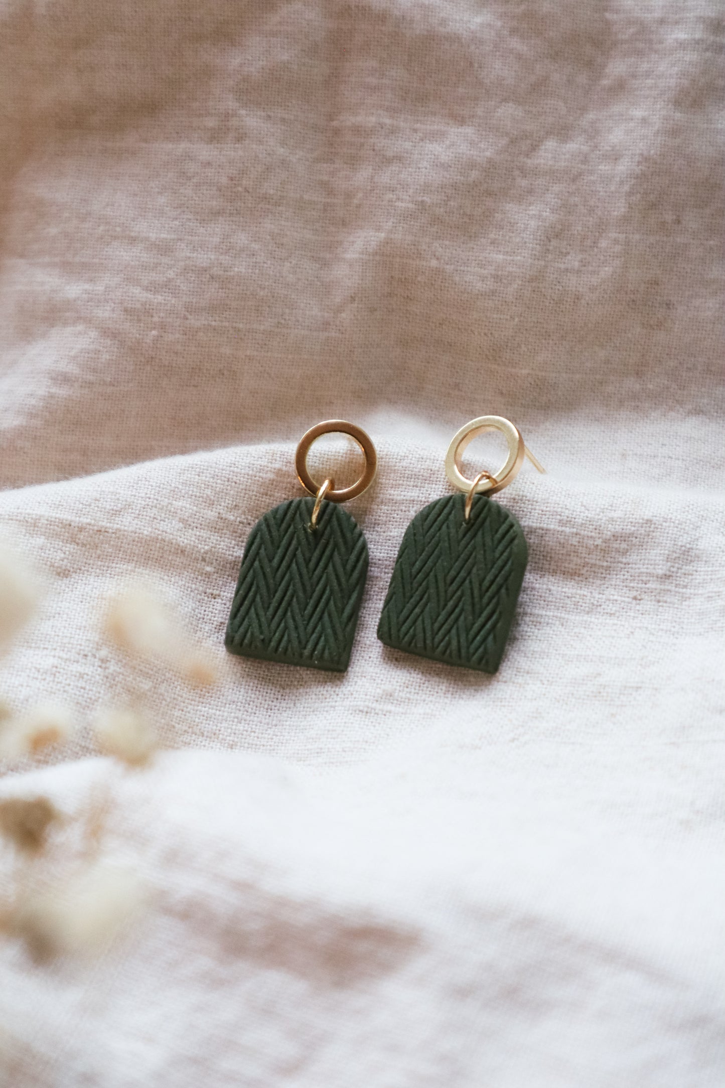 BRIELLE Dark Olive Green