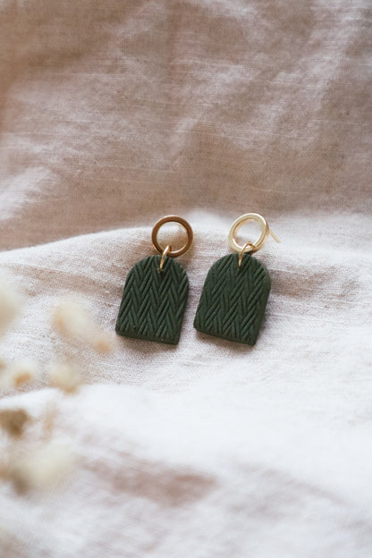 BRIELLE Dark Olive Green